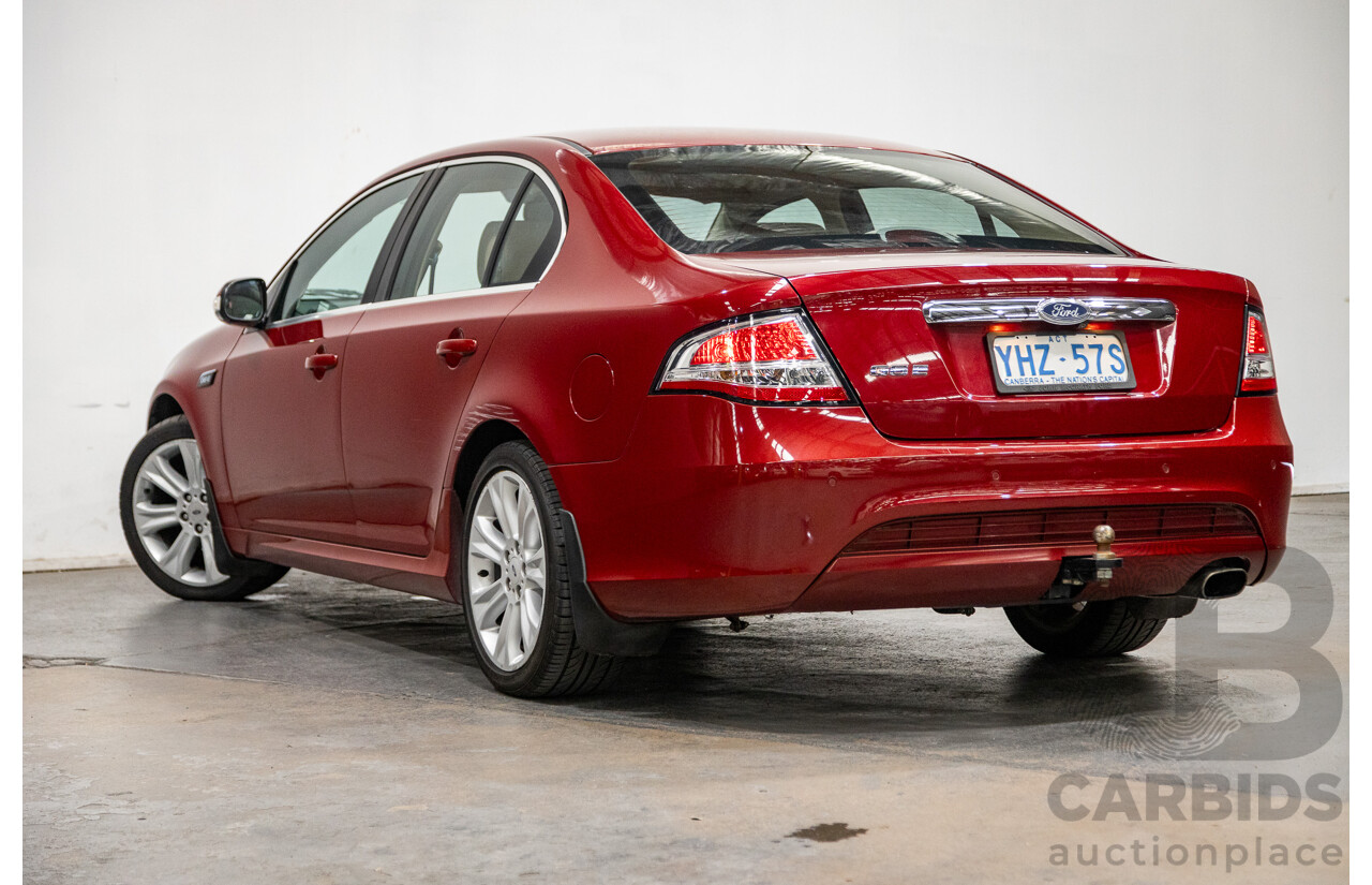 10/2012 Ford G6 E FG MK2 4d Sedan Emperor Red 4.0L