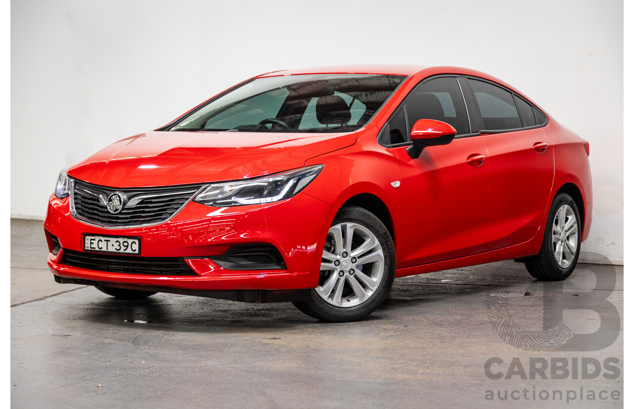 02/2018 Holden Astra LS BL 4d Sedan Absolute Red 1.4L