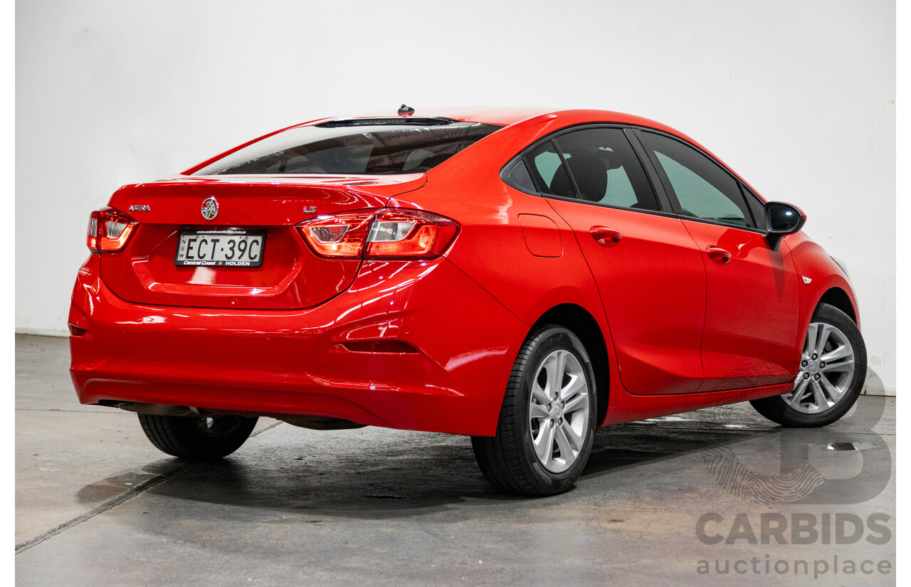 02/2018 Holden Astra LS BL 4d Sedan Absolute Red 1.4L