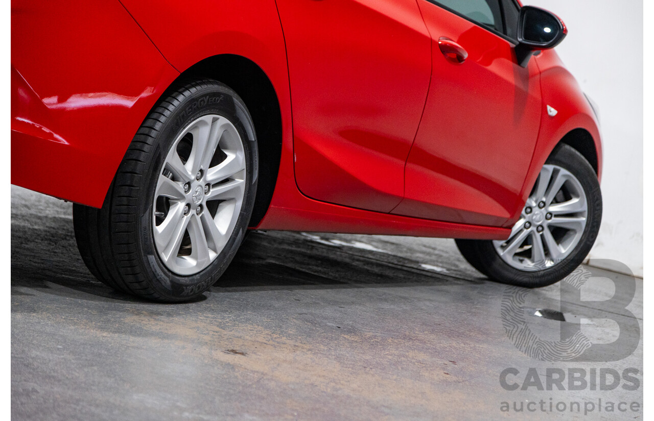 02/2018 Holden Astra LS BL 4d Sedan Absolute Red 1.4L