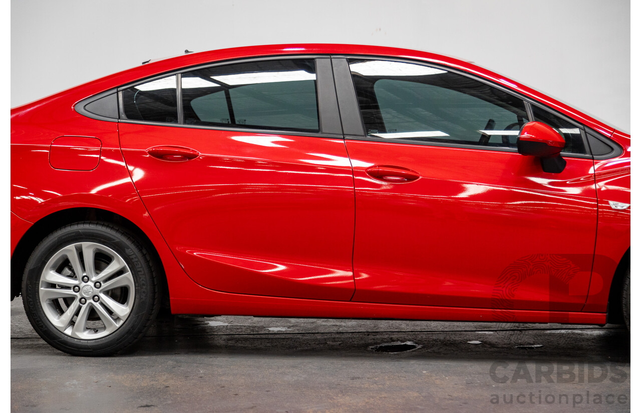 02/2018 Holden Astra LS BL 4d Sedan Absolute Red 1.4L