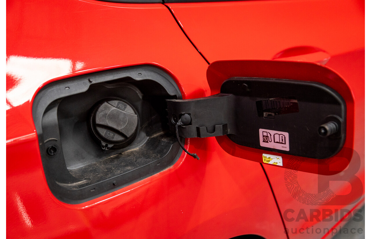 02/2018 Holden Astra LS BL 4d Sedan Absolute Red 1.4L