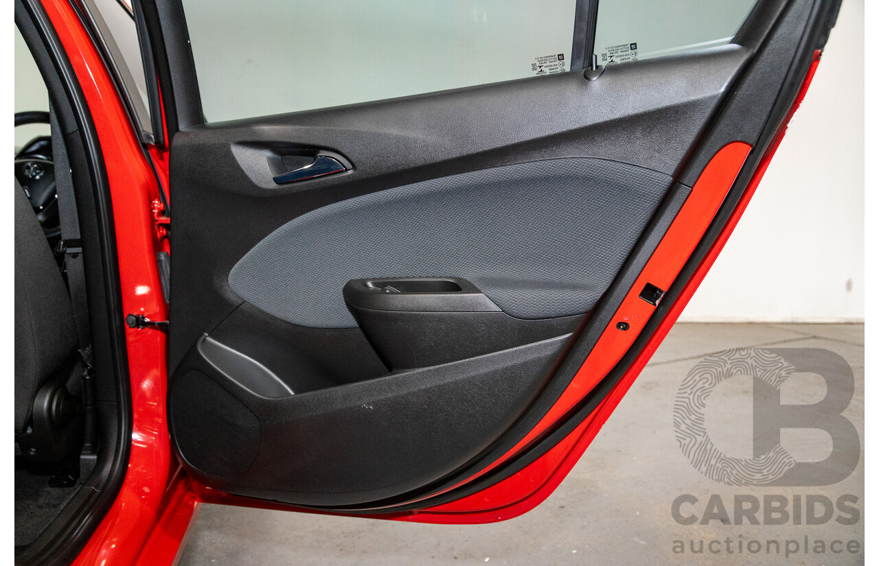 02/2018 Holden Astra LS BL 4d Sedan Absolute Red 1.4L