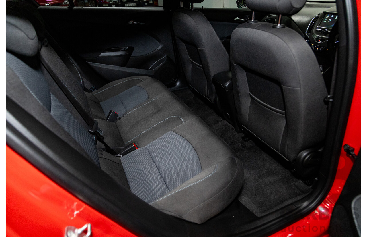 02/2018 Holden Astra LS BL 4d Sedan Absolute Red 1.4L