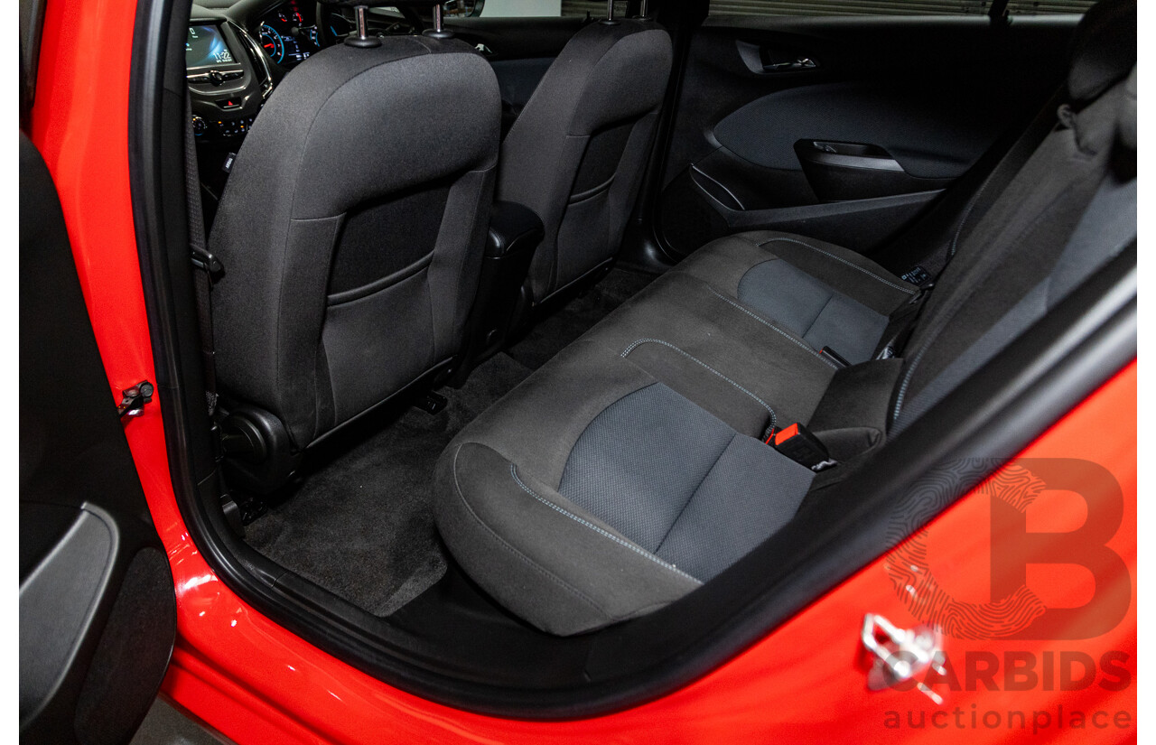 02/2018 Holden Astra LS BL 4d Sedan Absolute Red 1.4L