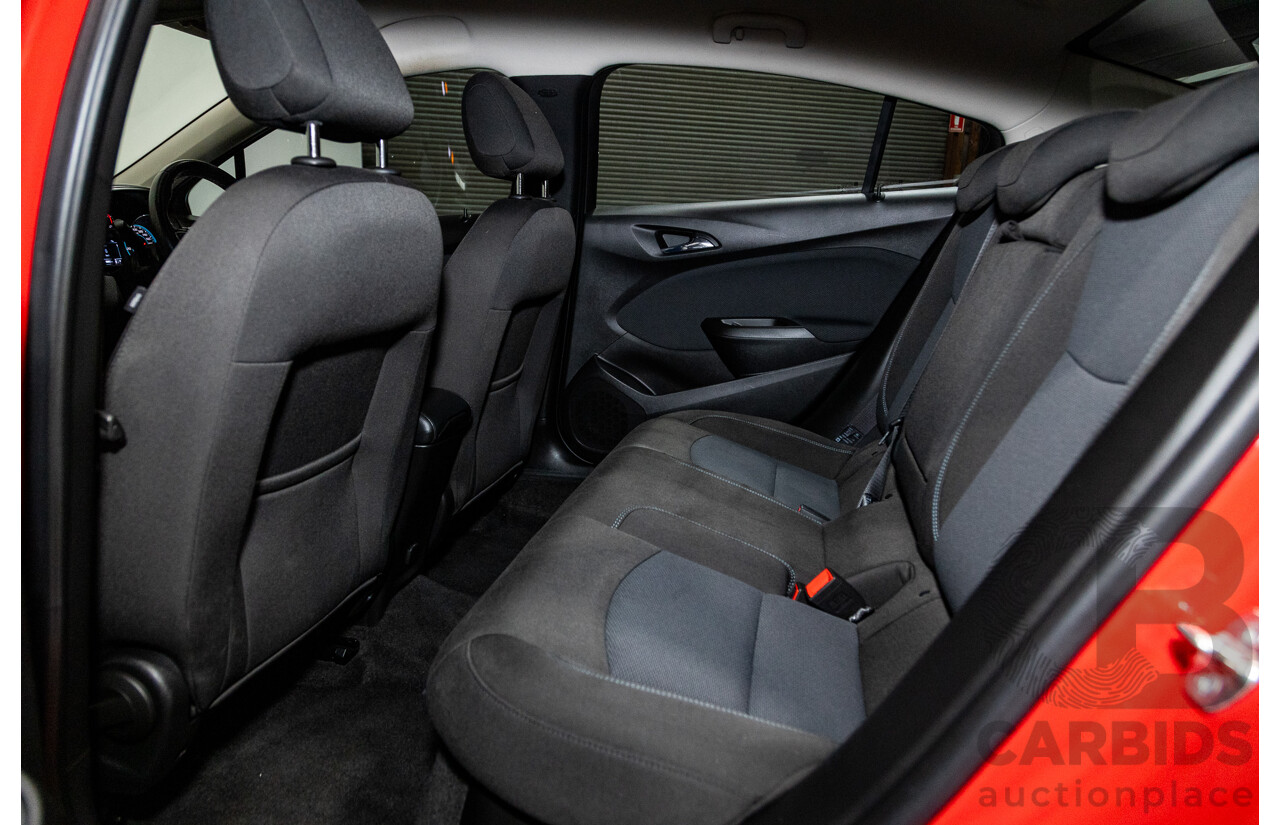 02/2018 Holden Astra LS BL 4d Sedan Absolute Red 1.4L