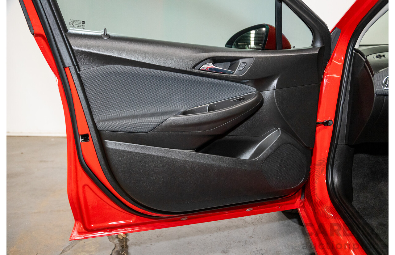 02/2018 Holden Astra LS BL 4d Sedan Absolute Red 1.4L