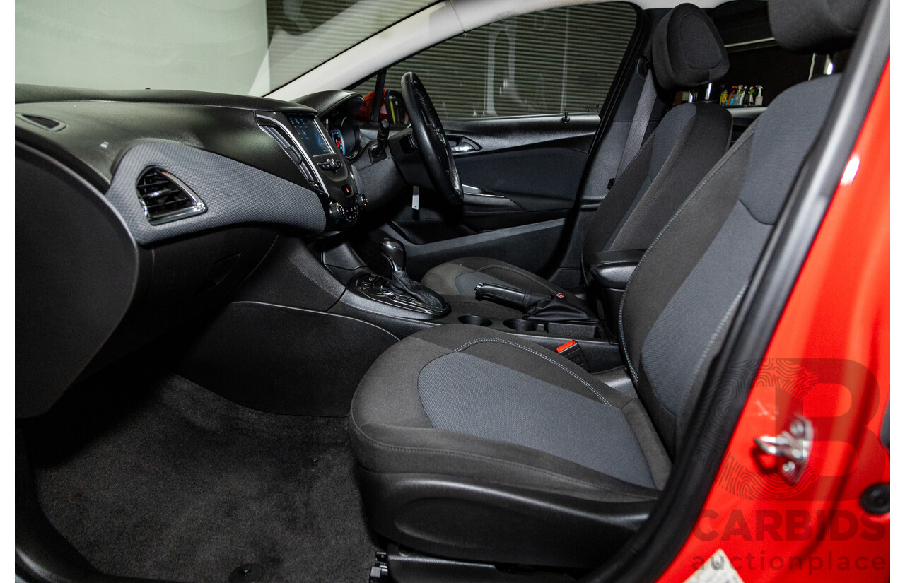 02/2018 Holden Astra LS BL 4d Sedan Absolute Red 1.4L