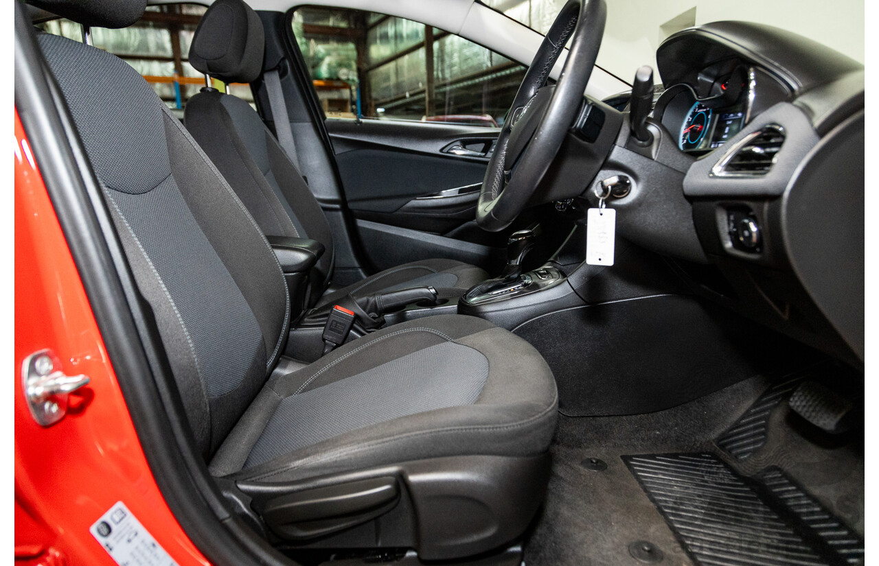 02/2018 Holden Astra LS BL 4d Sedan Absolute Red 1.4L