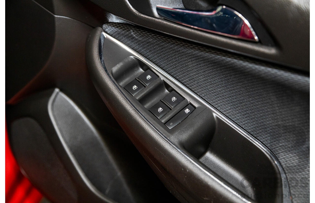 02/2018 Holden Astra LS BL 4d Sedan Absolute Red 1.4L