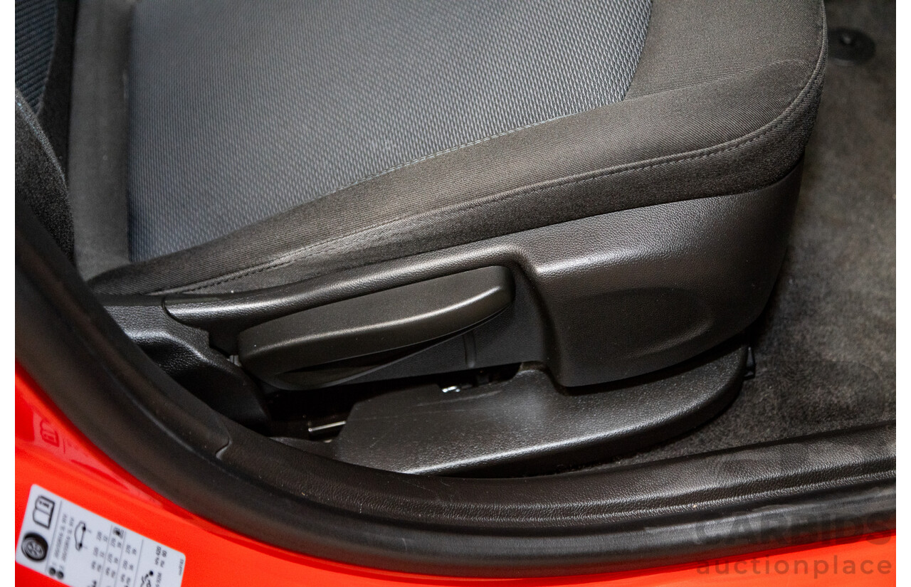 02/2018 Holden Astra LS BL 4d Sedan Absolute Red 1.4L