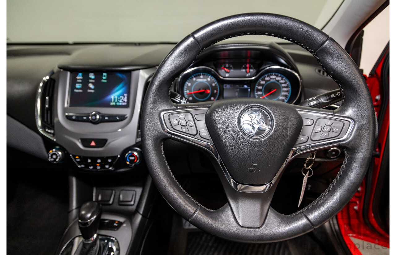 02/2018 Holden Astra LS BL 4d Sedan Absolute Red 1.4L