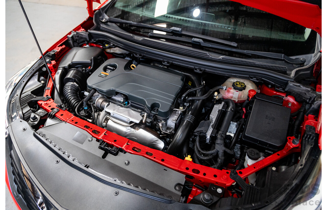 02/2018 Holden Astra LS BL 4d Sedan Absolute Red 1.4L