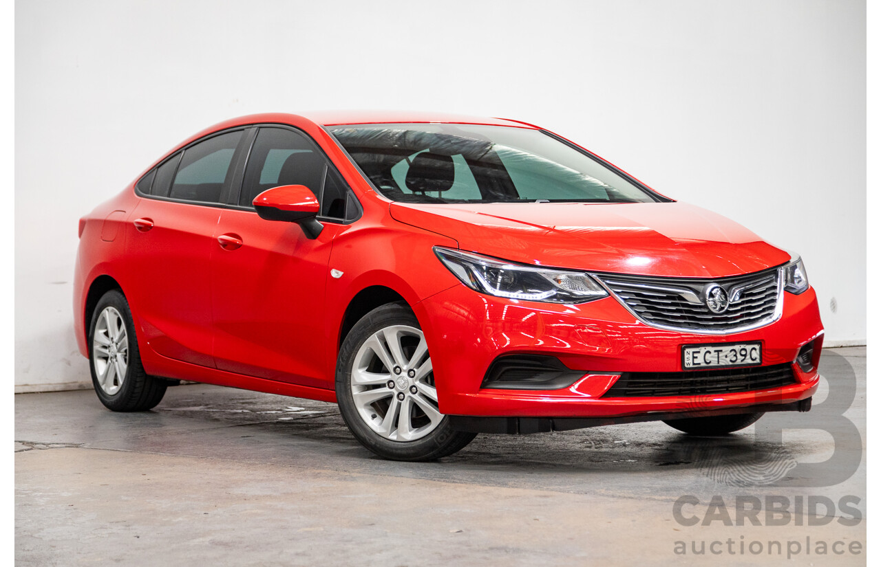 02/2018 Holden Astra LS BL 4d Sedan Absolute Red 1.4L