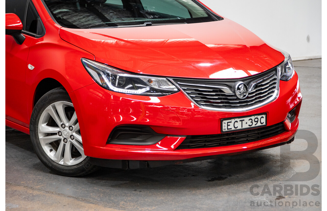 02/2018 Holden Astra LS BL 4d Sedan Absolute Red 1.4L