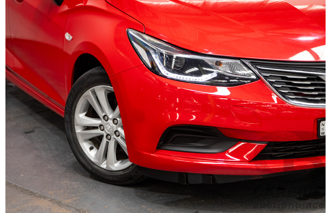 02/2018 Holden Astra LS BL 4d Sedan Absolute Red 1.4L