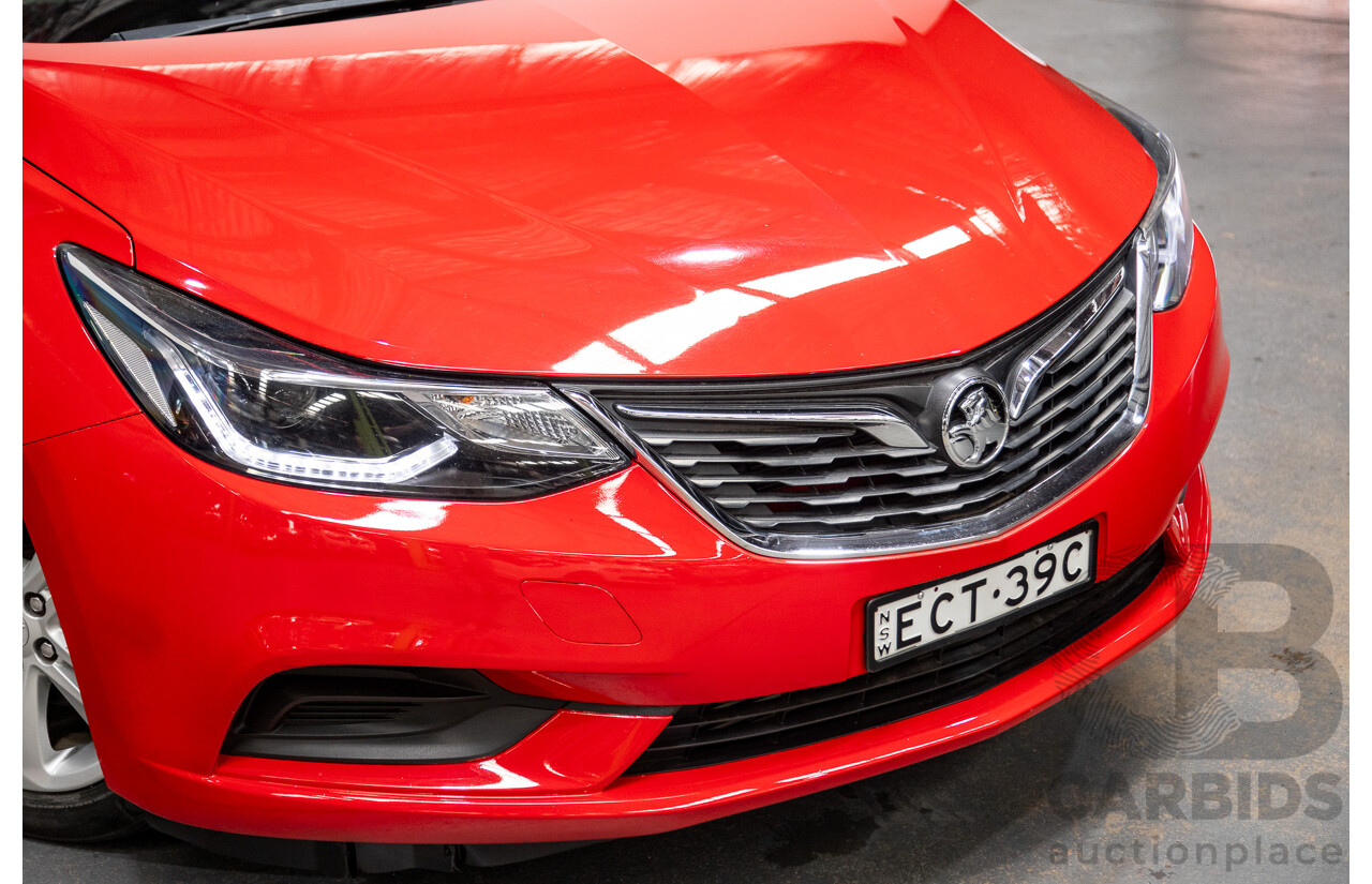 02/2018 Holden Astra LS BL 4d Sedan Absolute Red 1.4L
