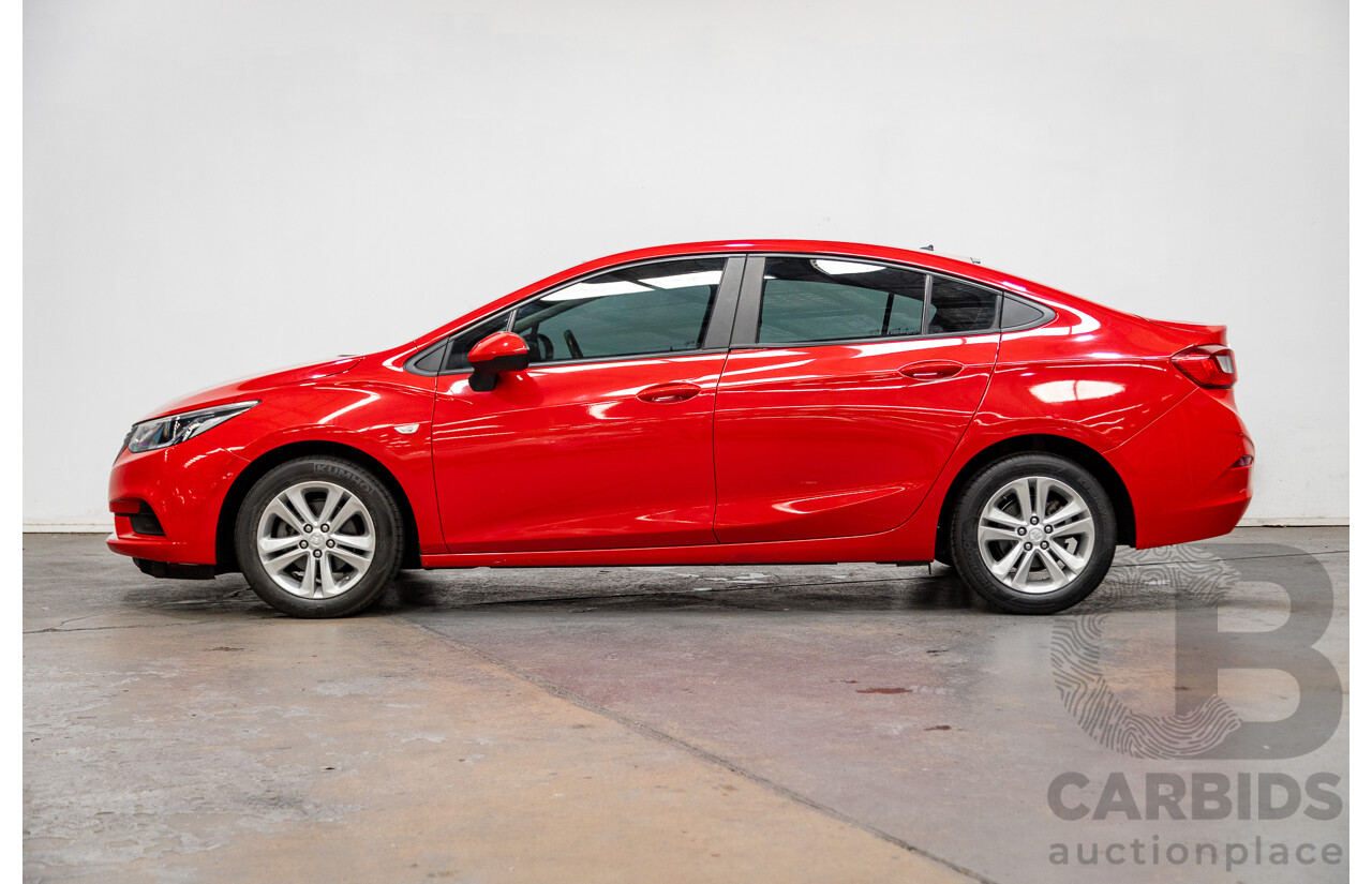 02/2018 Holden Astra LS BL 4d Sedan Absolute Red 1.4L