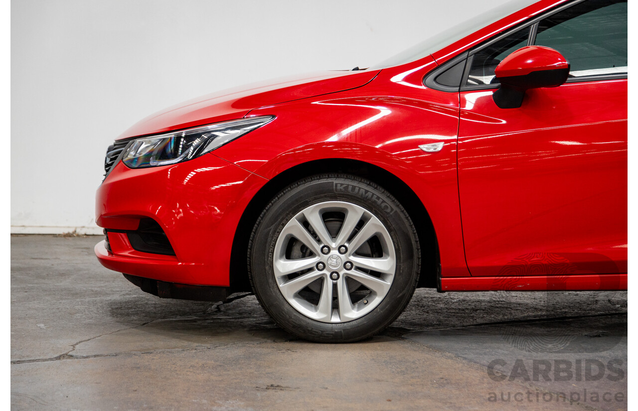 02/2018 Holden Astra LS BL 4d Sedan Absolute Red 1.4L