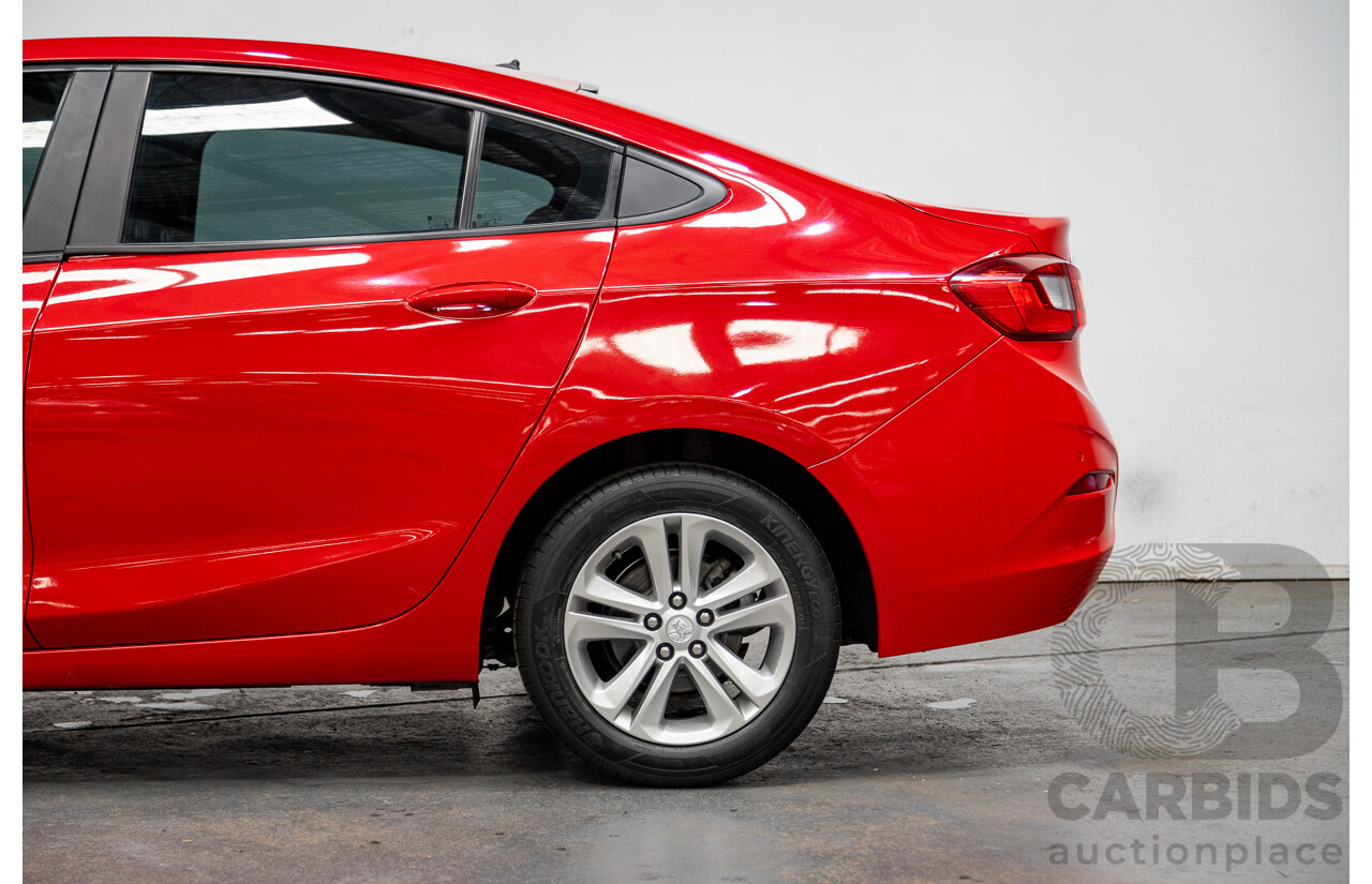 02/2018 Holden Astra LS BL 4d Sedan Absolute Red 1.4L