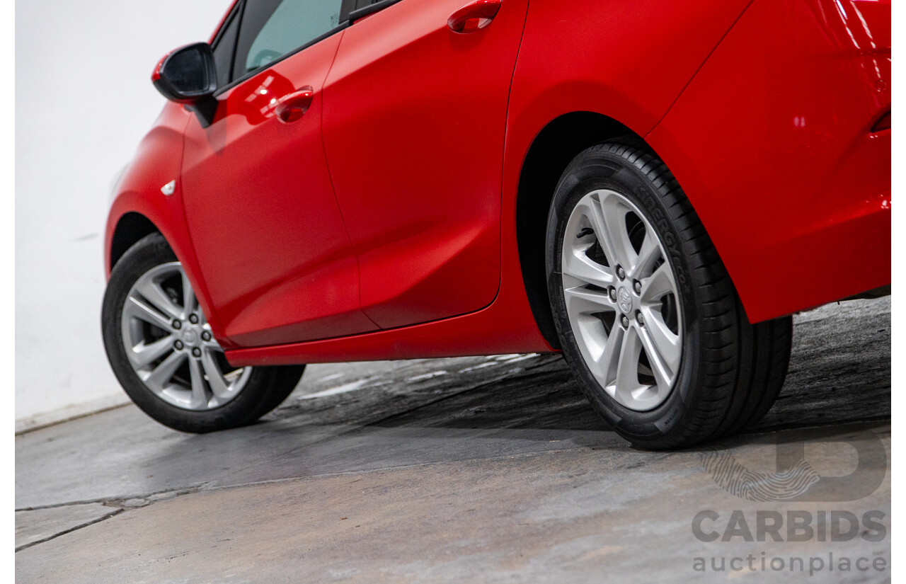 02/2018 Holden Astra LS BL 4d Sedan Absolute Red 1.4L