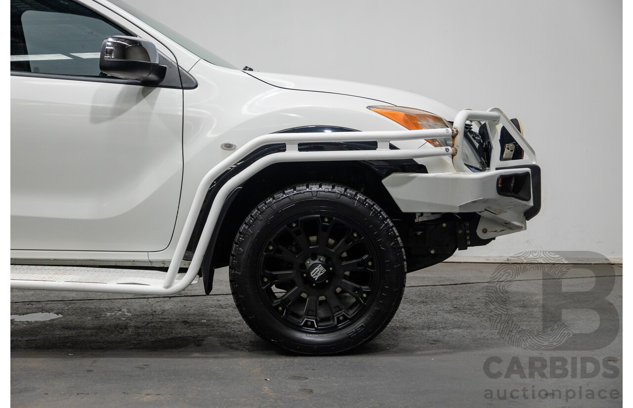 3/2015 Mazda BT50 XTR (4x4) MY15 Freestyle Utility White Turbo Diesel 3.2L
