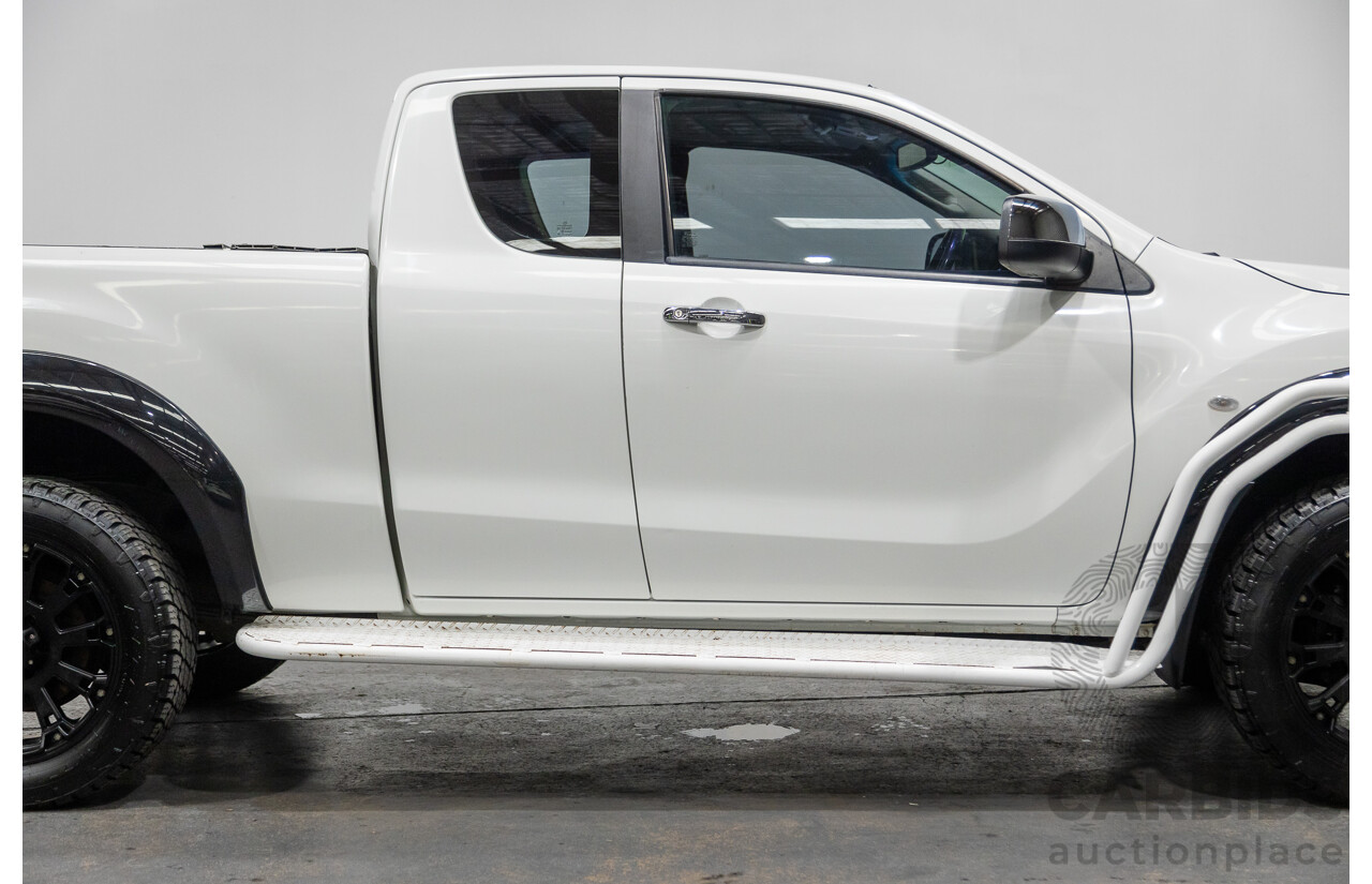 3/2015 Mazda BT50 XTR (4x4) MY15 Freestyle Utility White Turbo Diesel 3.2L