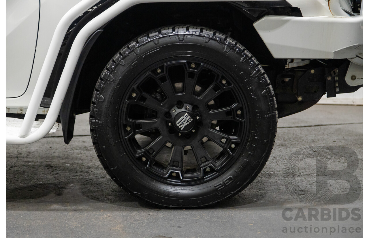 3/2015 Mazda BT50 XTR (4x4) MY15 Freestyle Utility White Turbo Diesel 3.2L