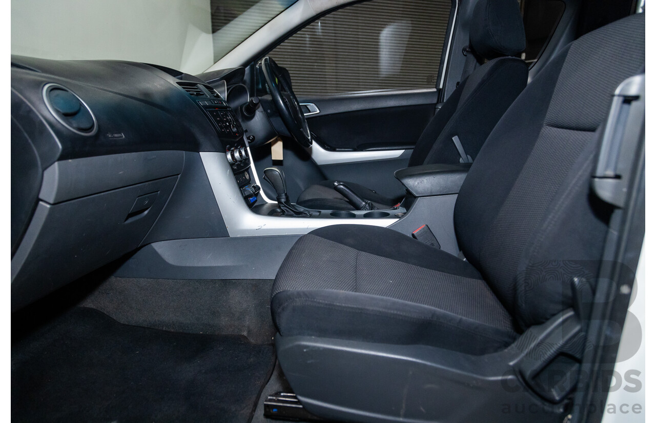 3/2015 Mazda BT50 XTR (4x4) MY15 Freestyle Utility White Turbo Diesel 3.2L