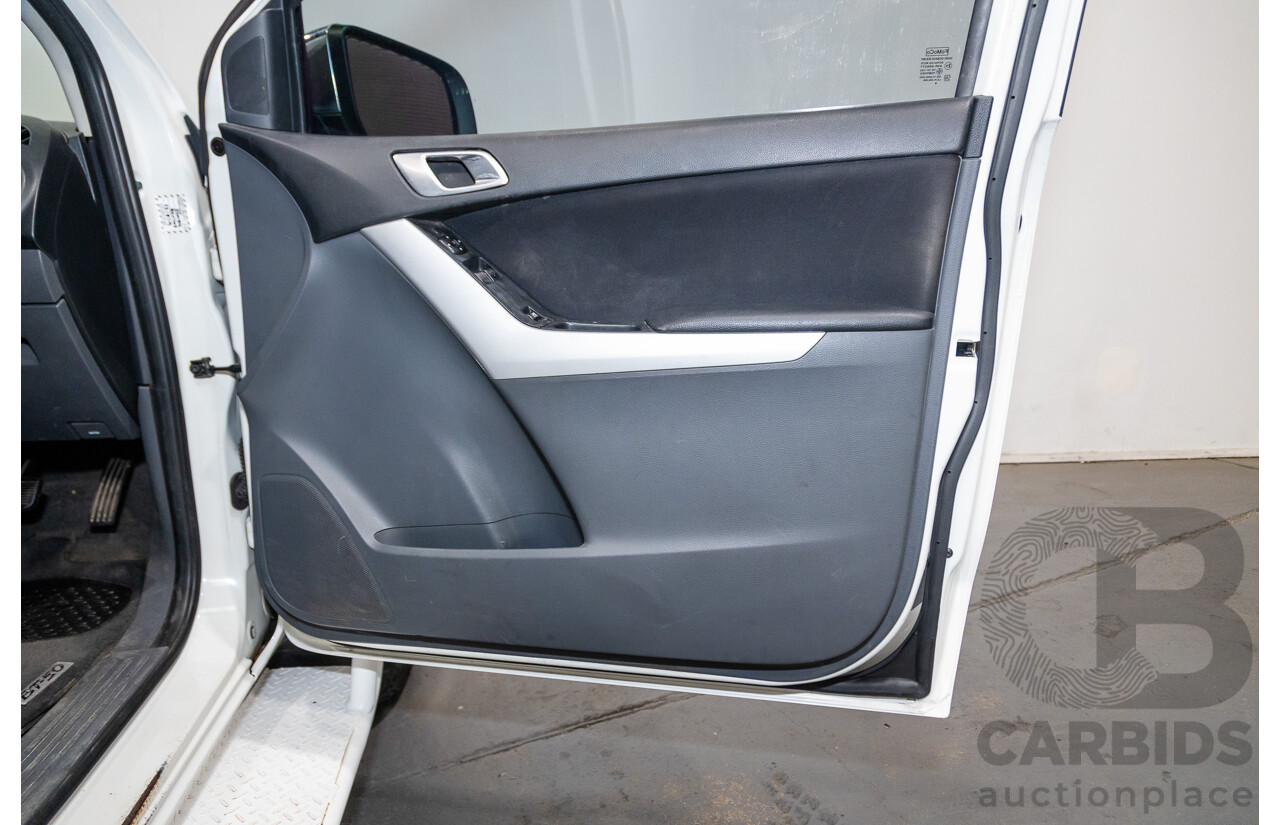 3/2015 Mazda BT50 XTR (4x4) MY15 Freestyle Utility White Turbo Diesel 3.2L