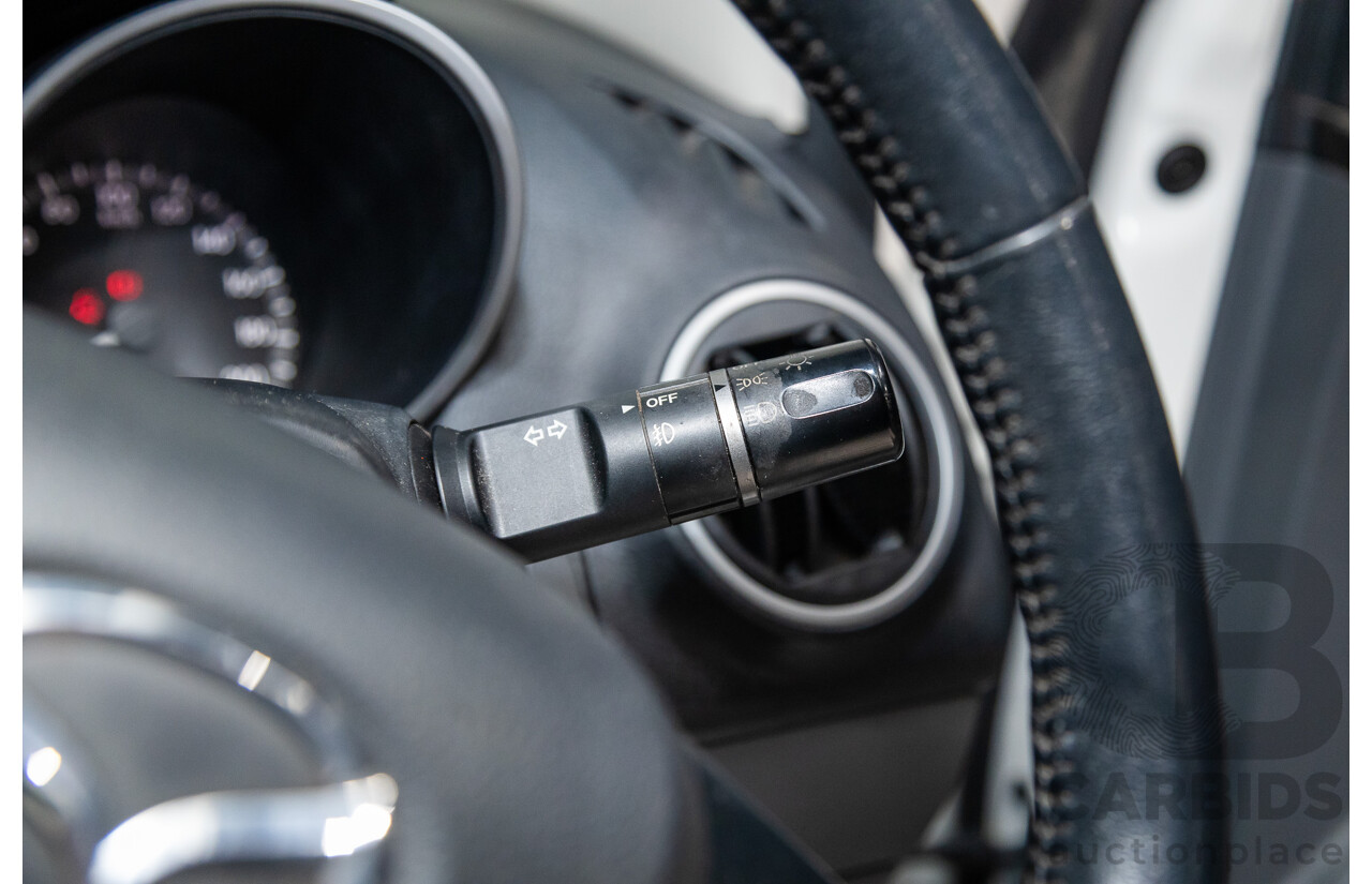 3/2015 Mazda BT50 XTR (4x4) MY15 Freestyle Utility White Turbo Diesel 3.2L