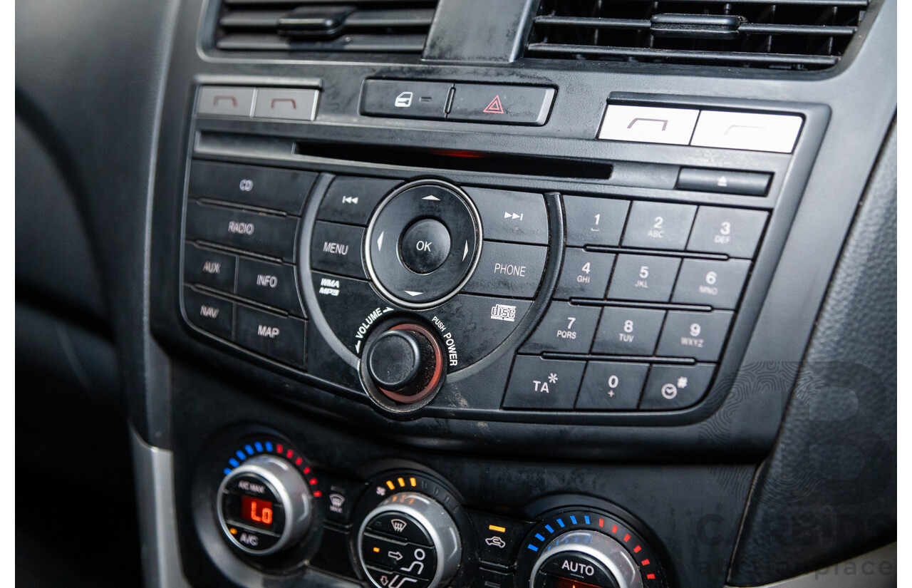 3/2015 Mazda BT50 XTR (4x4) MY15 Freestyle Utility White Turbo Diesel 3.2L