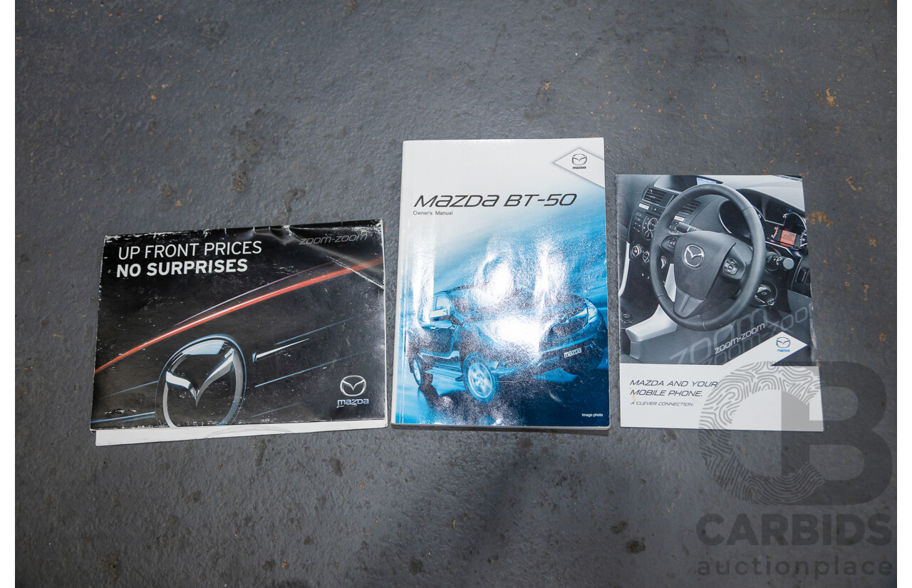 3/2015 Mazda BT50 XTR (4x4) MY15 Freestyle Utility White Turbo Diesel 3.2L