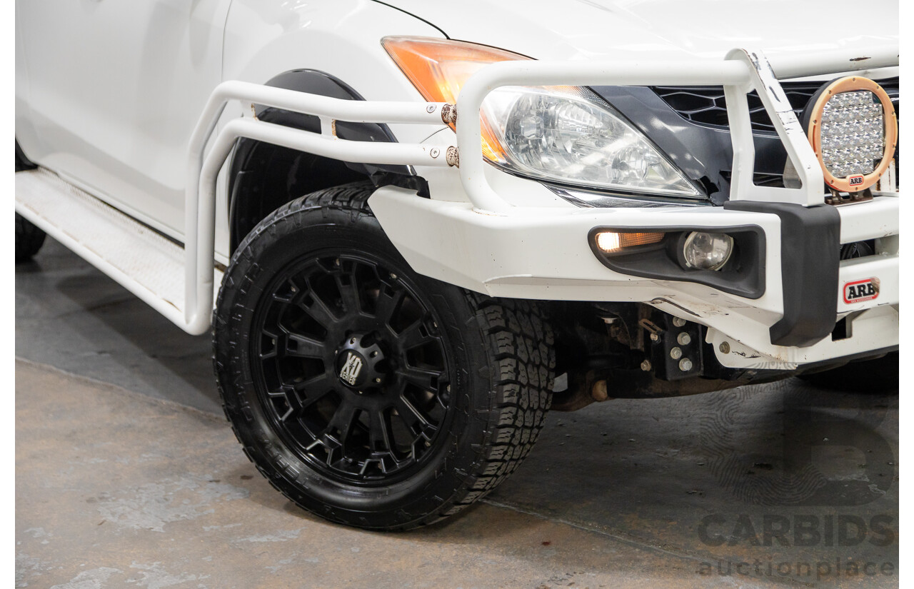 3/2015 Mazda BT50 XTR (4x4) MY15 Freestyle Utility White Turbo Diesel 3.2L