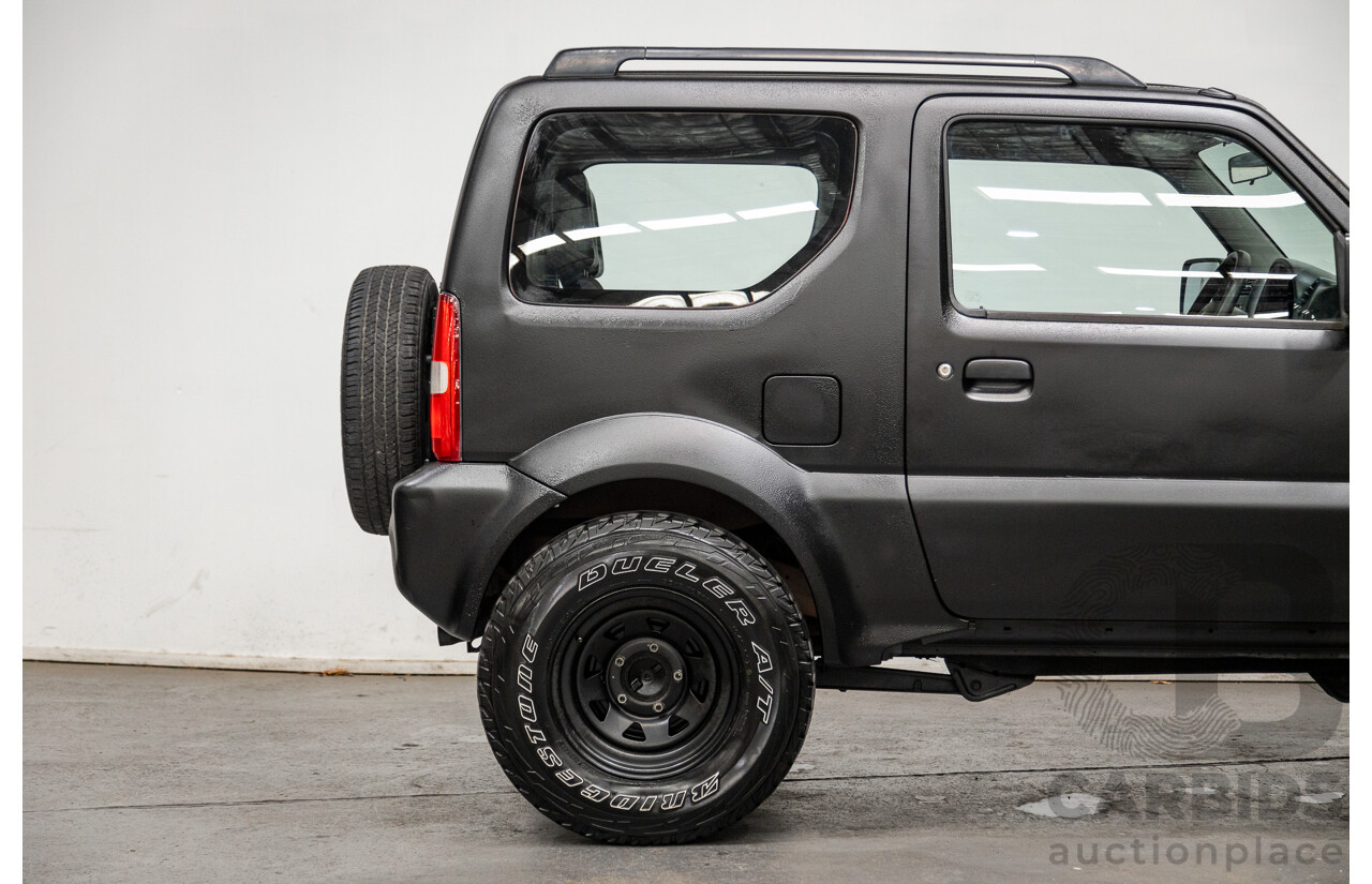 02/2009 Suzuki Jimny Sierra (4x4) 2d Wagon Raptor Coat Black 1.5L