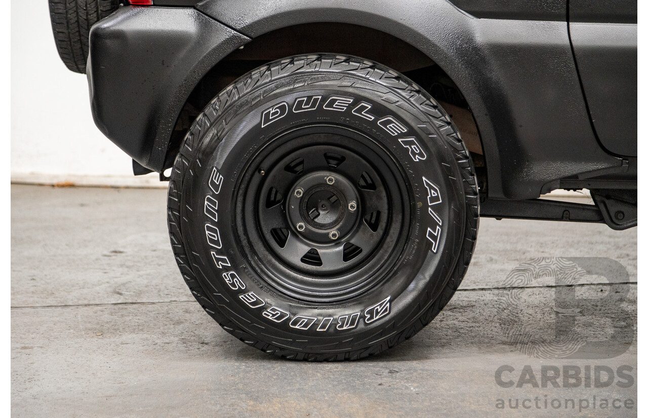 02/2009 Suzuki Jimny Sierra (4x4) 2d Wagon Raptor Coat Black 1.5L