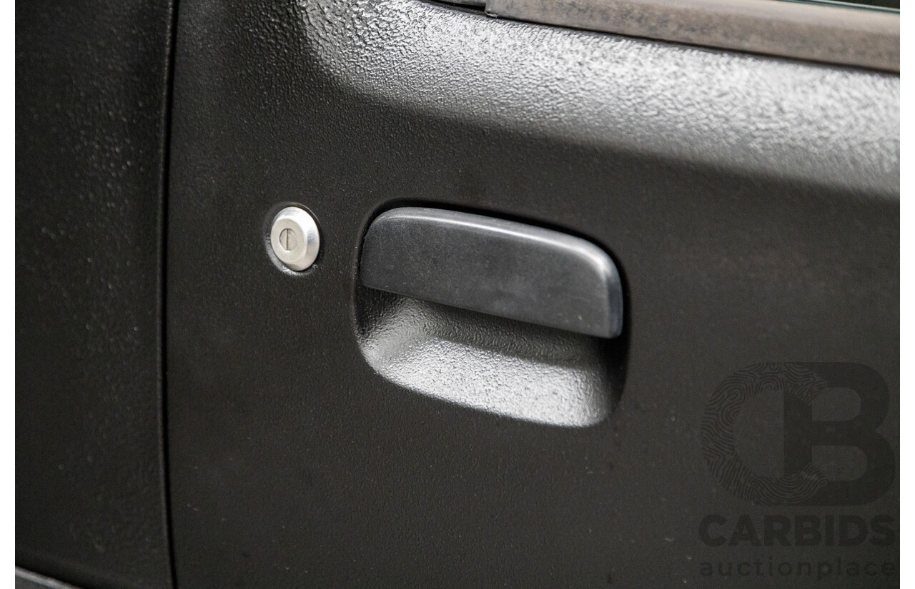 02/2009 Suzuki Jimny Sierra (4x4) 2d Wagon Raptor Coat Black 1.5L