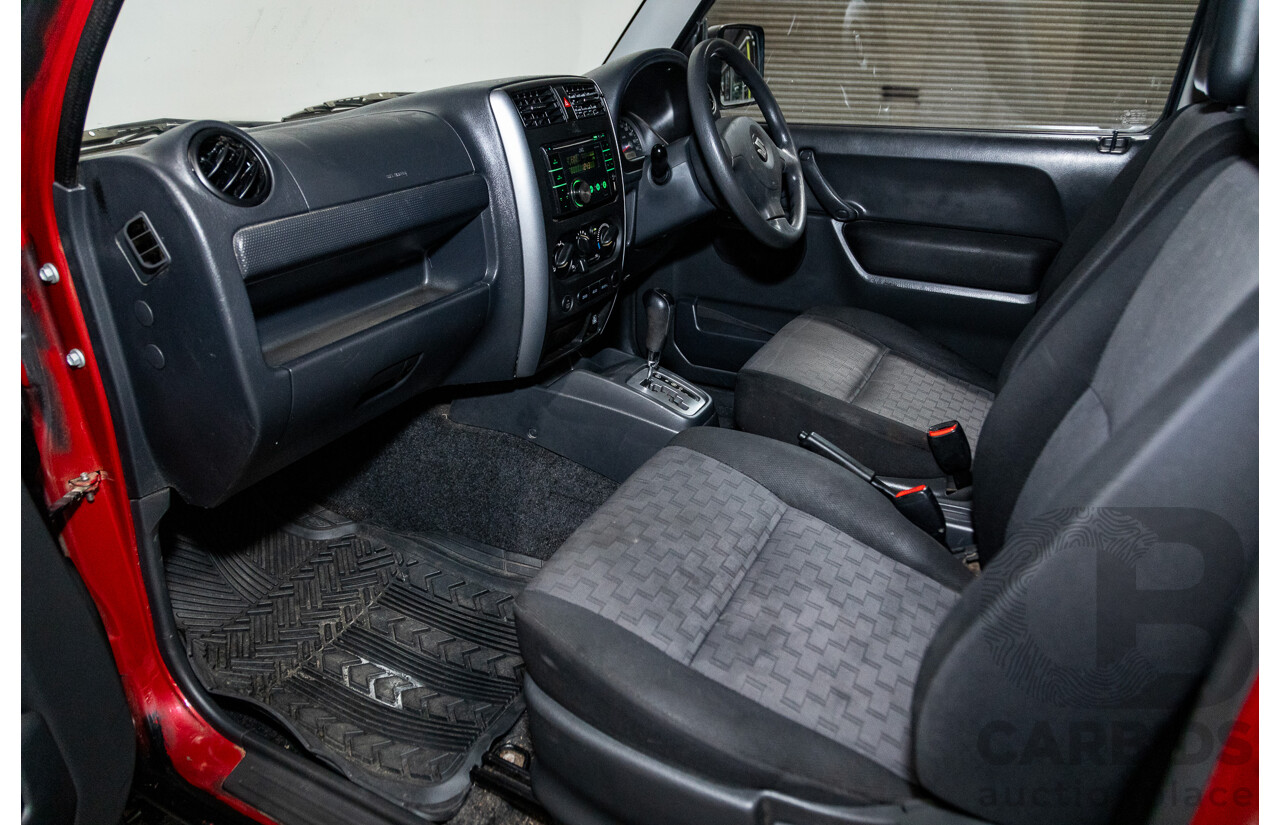 02/2009 Suzuki Jimny Sierra (4x4) 2d Wagon Raptor Coat Black 1.5L