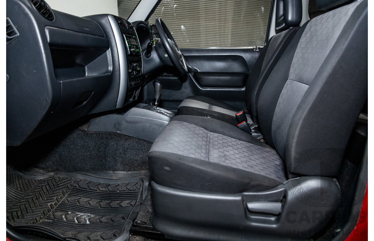 02/2009 Suzuki Jimny Sierra (4x4) 2d Wagon Raptor Coat Black 1.5L