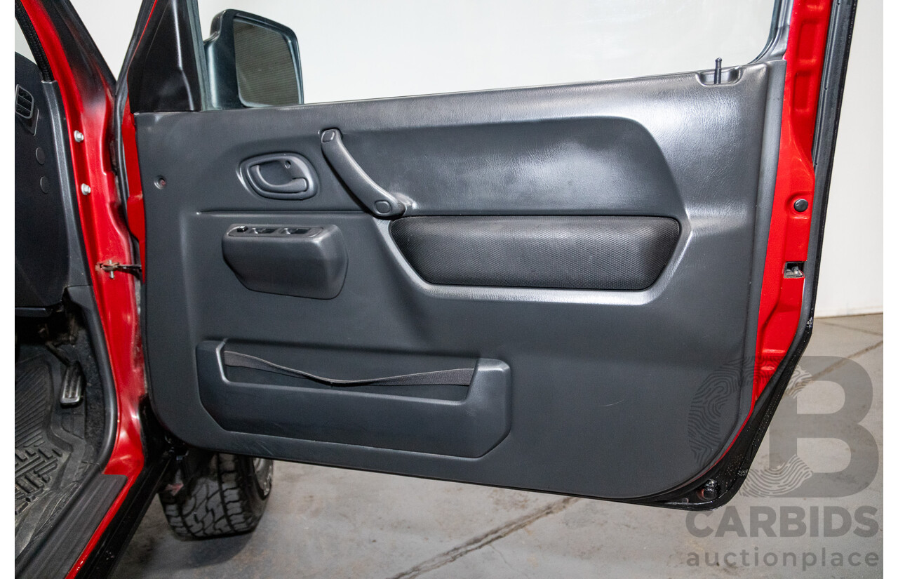 02/2009 Suzuki Jimny Sierra (4x4) 2d Wagon Raptor Coat Black 1.5L