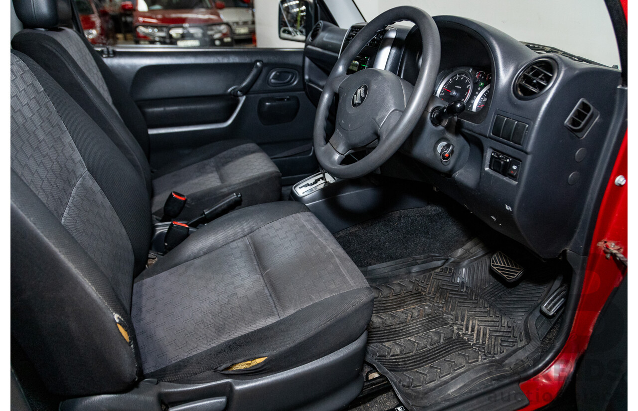 02/2009 Suzuki Jimny Sierra (4x4) 2d Wagon Raptor Coat Black 1.5L