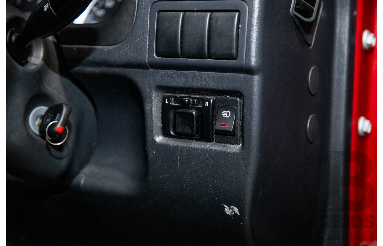 02/2009 Suzuki Jimny Sierra (4x4) 2d Wagon Raptor Coat Black 1.5L