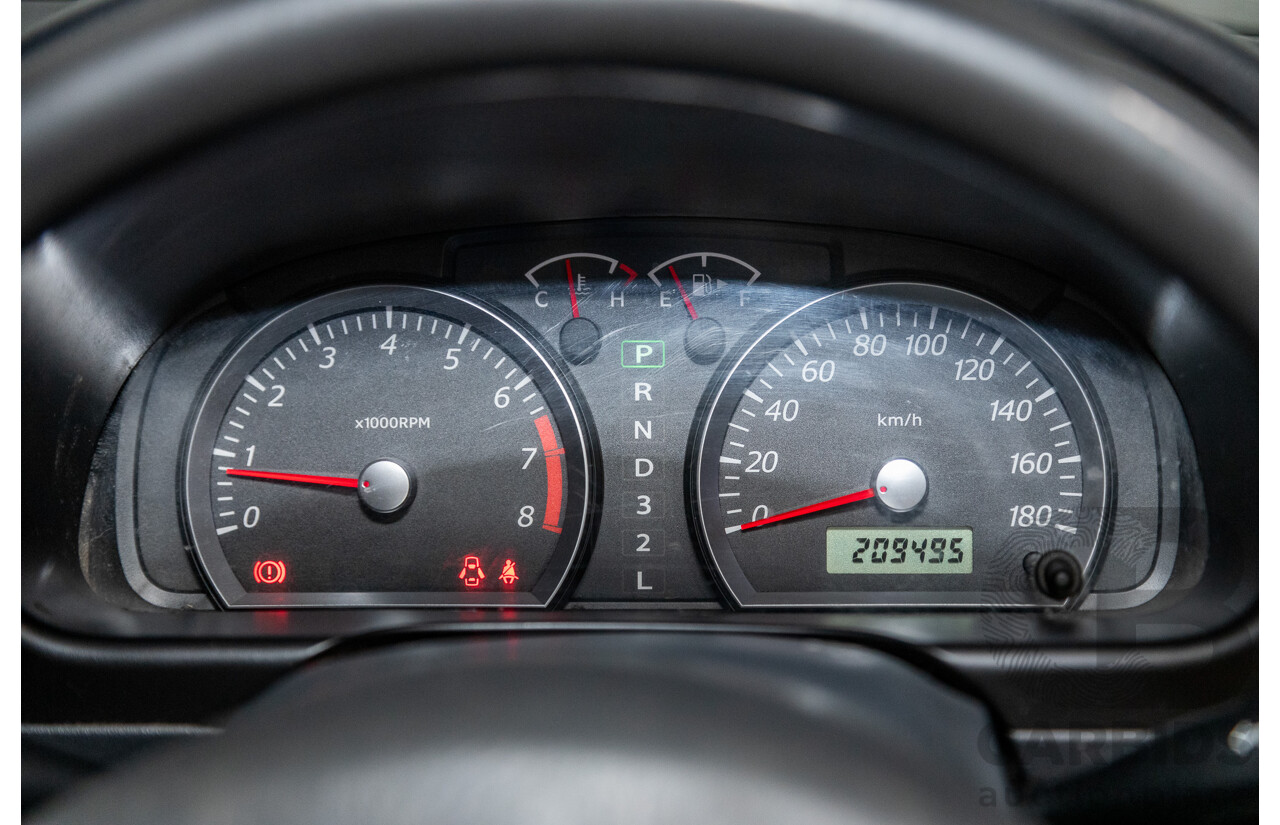 02/2009 Suzuki Jimny Sierra (4x4) 2d Wagon Raptor Coat Black 1.5L