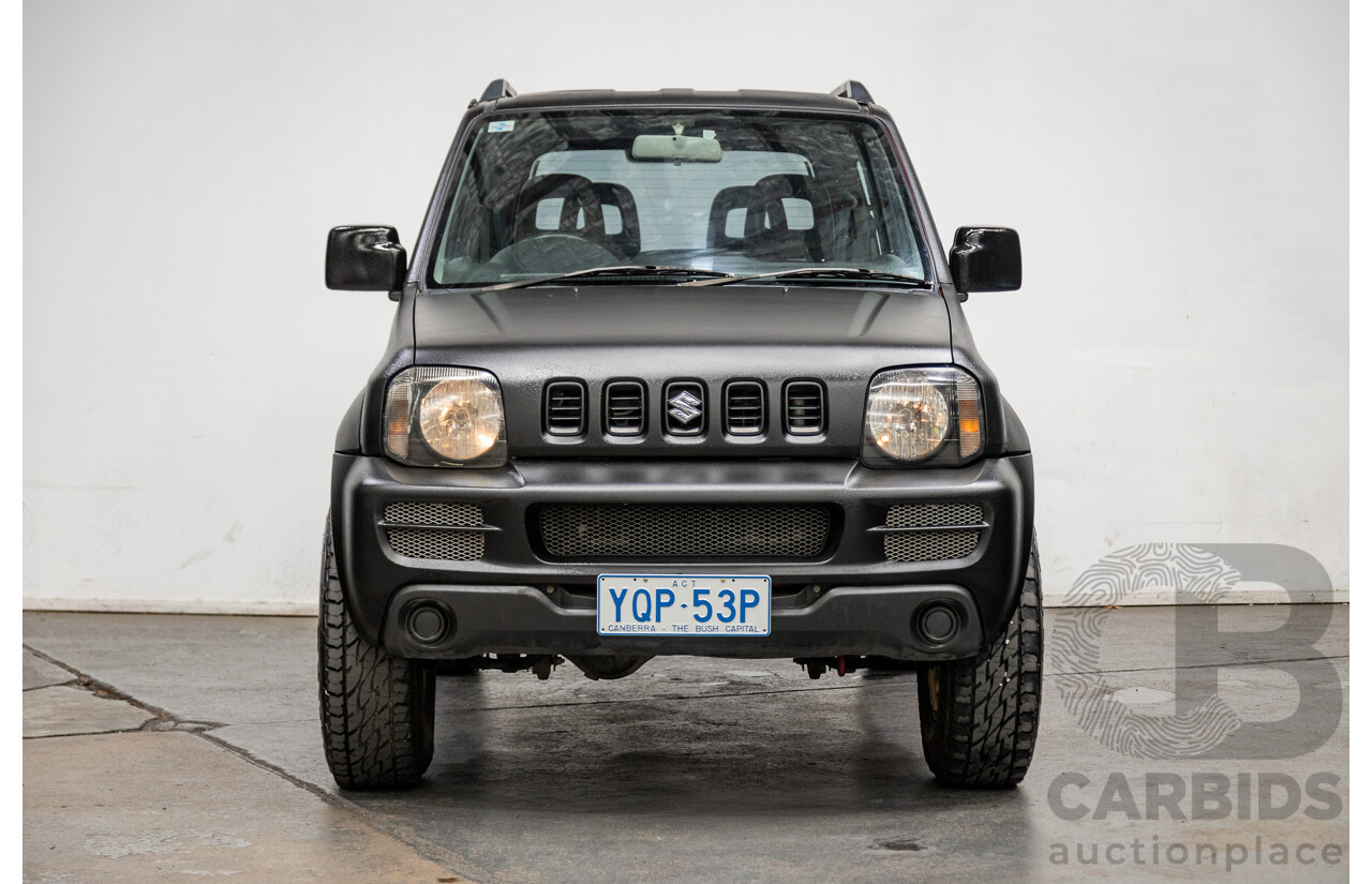 02/2009 Suzuki Jimny Sierra (4x4) 2d Wagon Raptor Coat Black 1.5L