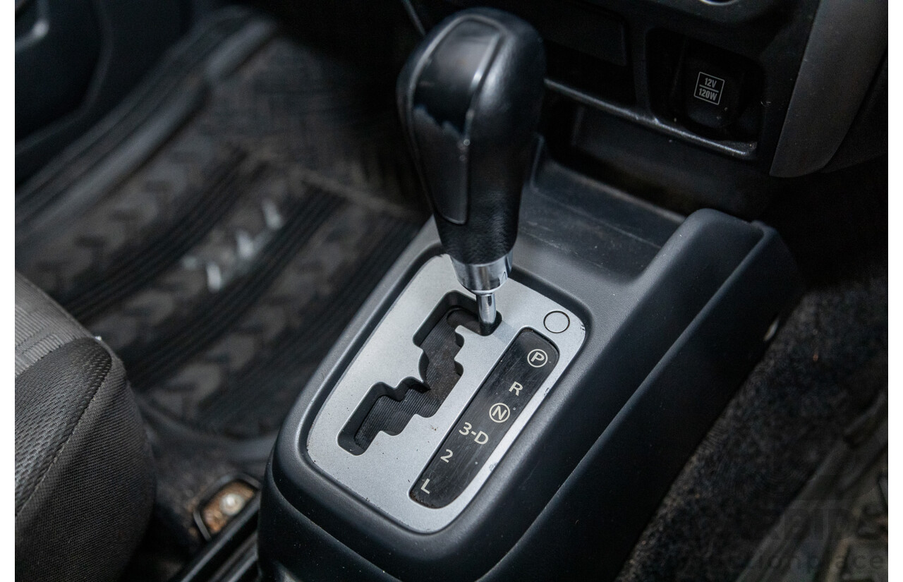 02/2009 Suzuki Jimny Sierra (4x4) 2d Wagon Raptor Coat Black 1.5L