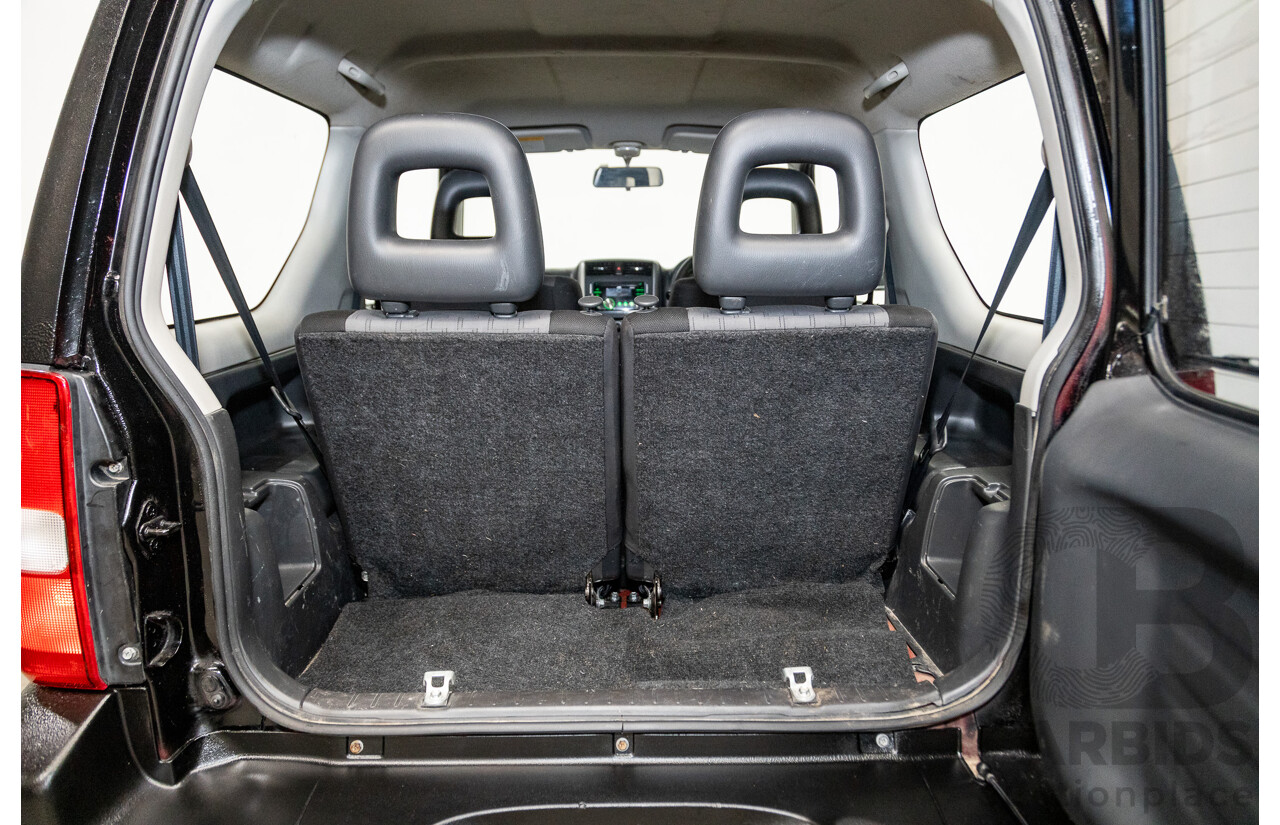 02/2009 Suzuki Jimny Sierra (4x4) 2d Wagon Raptor Coat Black 1.5L