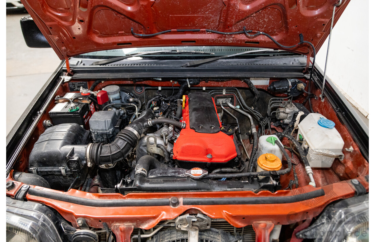 02/2009 Suzuki Jimny Sierra (4x4) 2d Wagon Raptor Coat Black 1.5L