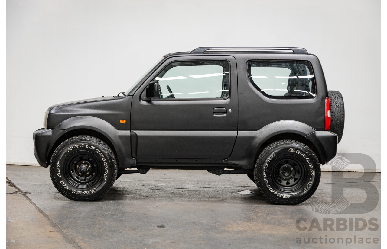 02/2009 Suzuki Jimny Sierra (4x4) 2d Wagon Raptor Coat Black 1.5L