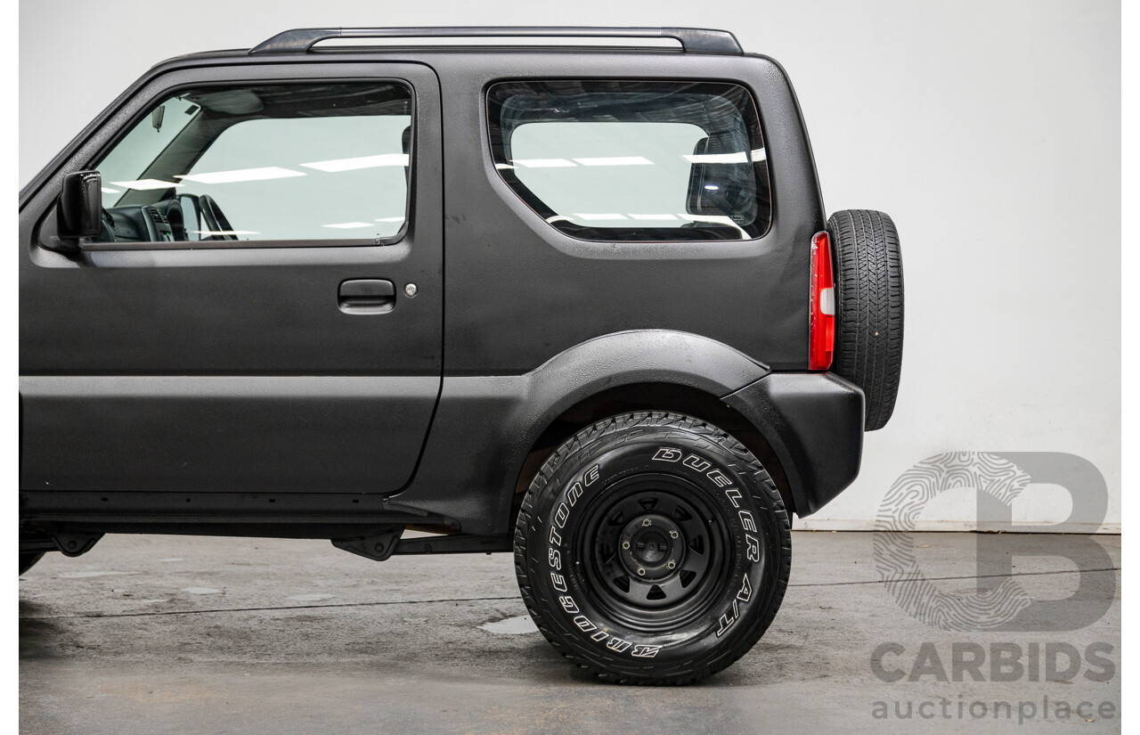 02/2009 Suzuki Jimny Sierra (4x4) 2d Wagon Raptor Coat Black 1.5L