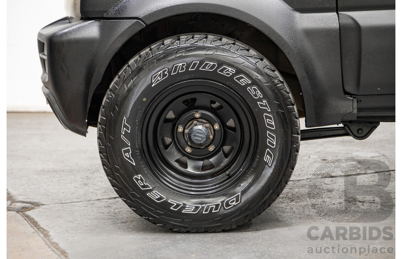 02/2009 Suzuki Jimny Sierra (4x4) 2d Wagon Raptor Coat Black 1.5L